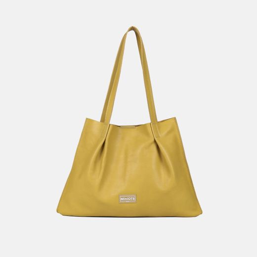 Bolsa de compras de couro MiniOTS Angie