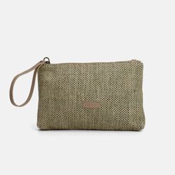 Bolsa envelope de ráfia CUIROTS Ibiza