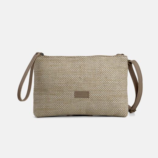 Bolsa envelope de ráfia CUIROTS Ibiza