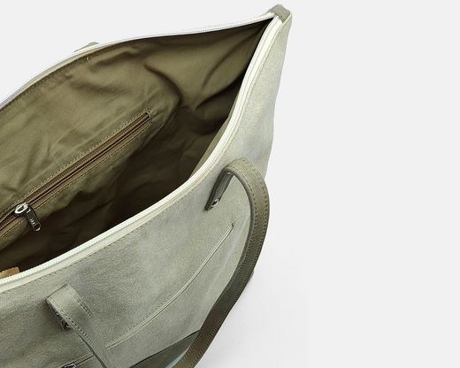 Bolso tote CUIROTS canvas mix