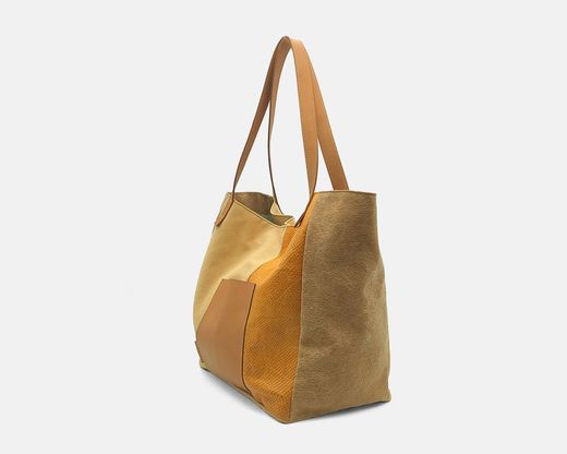 Bolso Tote XL CUIROTS Patchwork