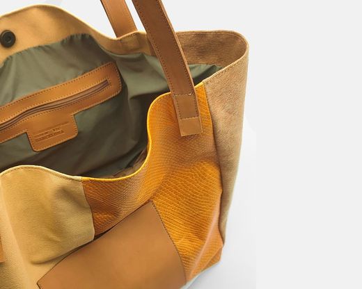 Bolso Tote XL CUIROTS Patchwork
