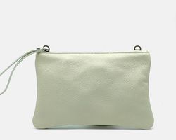Bolso Wristlet mediano Floter de piel