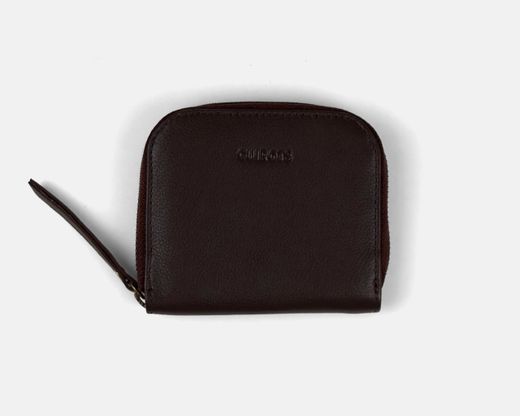 Petit portefeuille classique en cuir