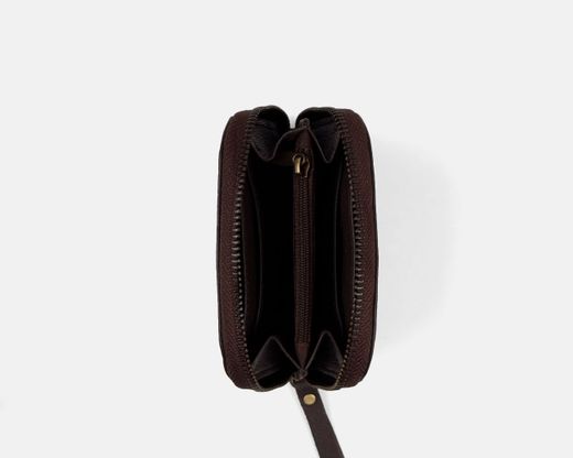 Petit portefeuille classique en cuir