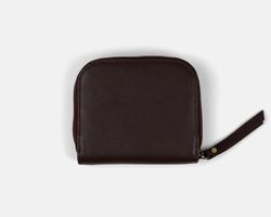 Petit portefeuille classique en cuir