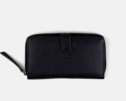 Carteira de couro clássica