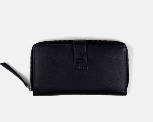 Carteira de couro clássica