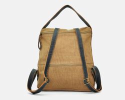 Mochila CUIROTS  Mist de lona y piel