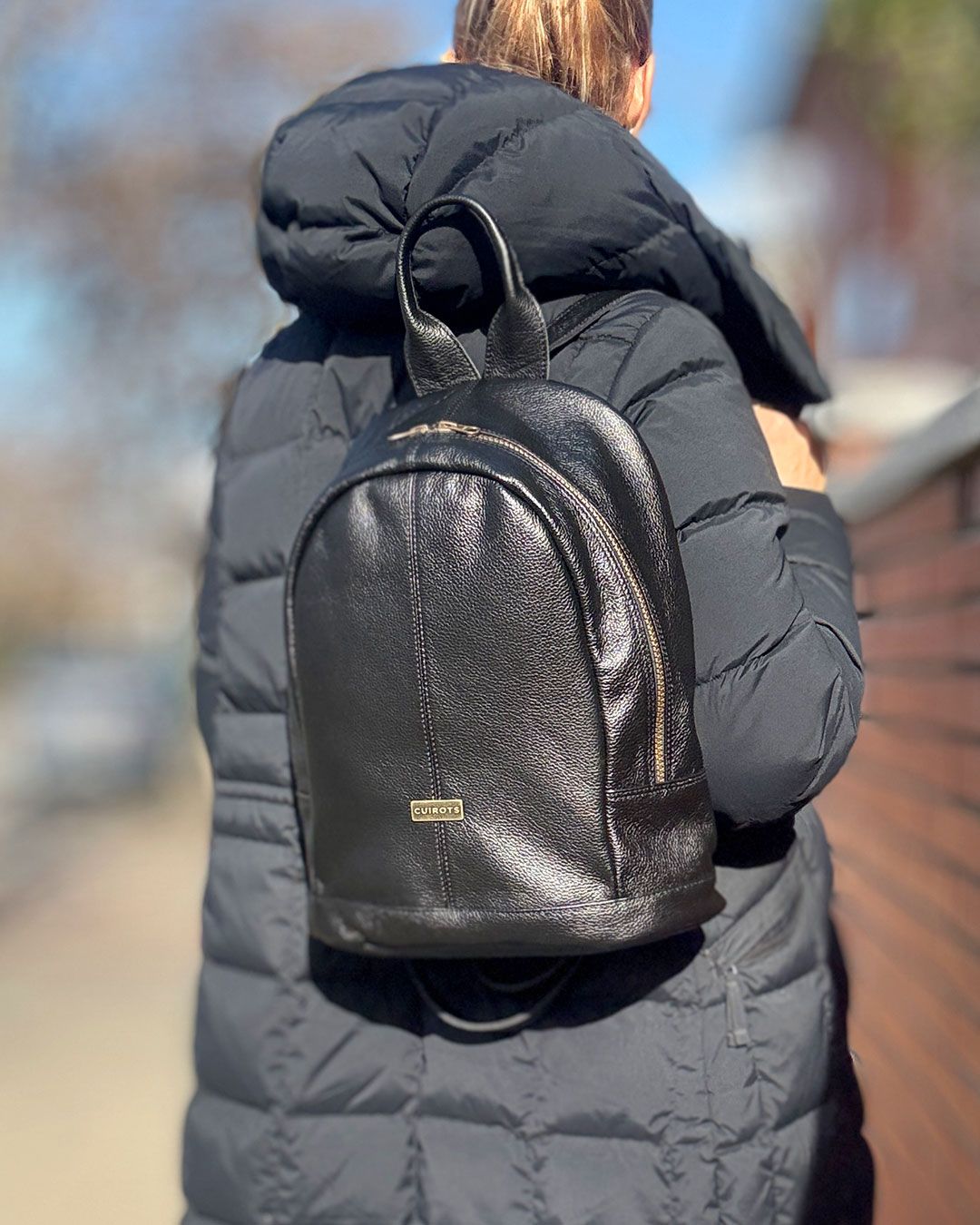 Mochila CUIROTS Thelma 25 burdeos