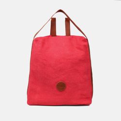 Sac à dos antivol en lin Louise de CUIROTS