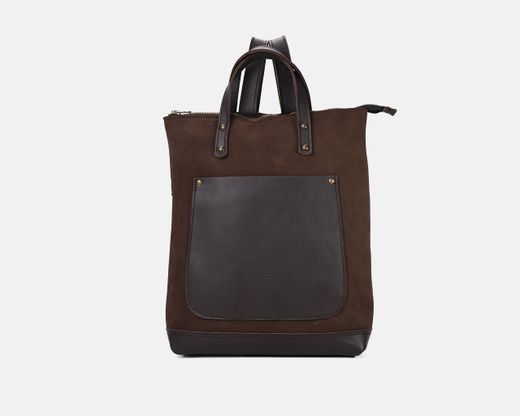 Mochila pequeña CUIROTS Trend serraje