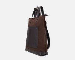 Mochila pequena de camurça CUIROTS Trend