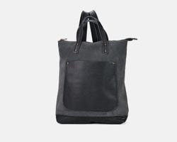 Mochila pequena de camurça CUIROTS Trend