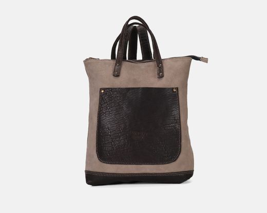 Mochila pequeña CUIROTS Trend serraje