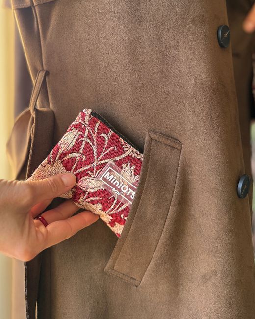 Monedero pequeño MINIOTS MiniCarmín