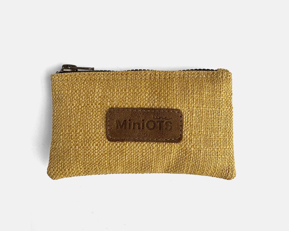 Monedero pequeño MINIOTS MiniYute Beige