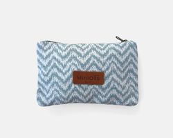 Grande bolsa de higiene pessoal azul étnica MINIOTS