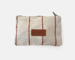 Grande bolsa de higiene pessoal com listras MINIOTS