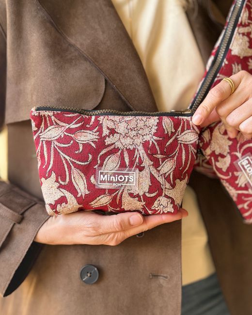 Neceser mediano MINIOTS MiniCarmín