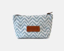 Bolsa de higiene média azul étnica MINIOTS