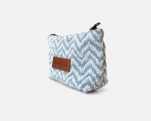 Bolsa de higiene média azul étnica MINIOTS