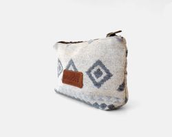 Trousse de toilette ethnique grise MINIOTS de taille moyenne