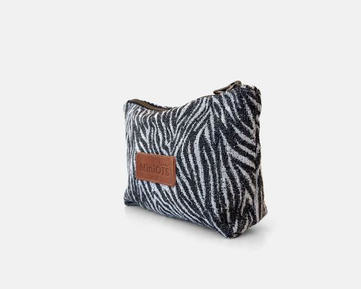 MINIOTS Zebra Bolsa de Higiene Pessoal Média