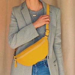 Riñonera bandolera CUIROTS Australia de piel